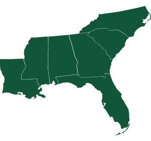 Service area map